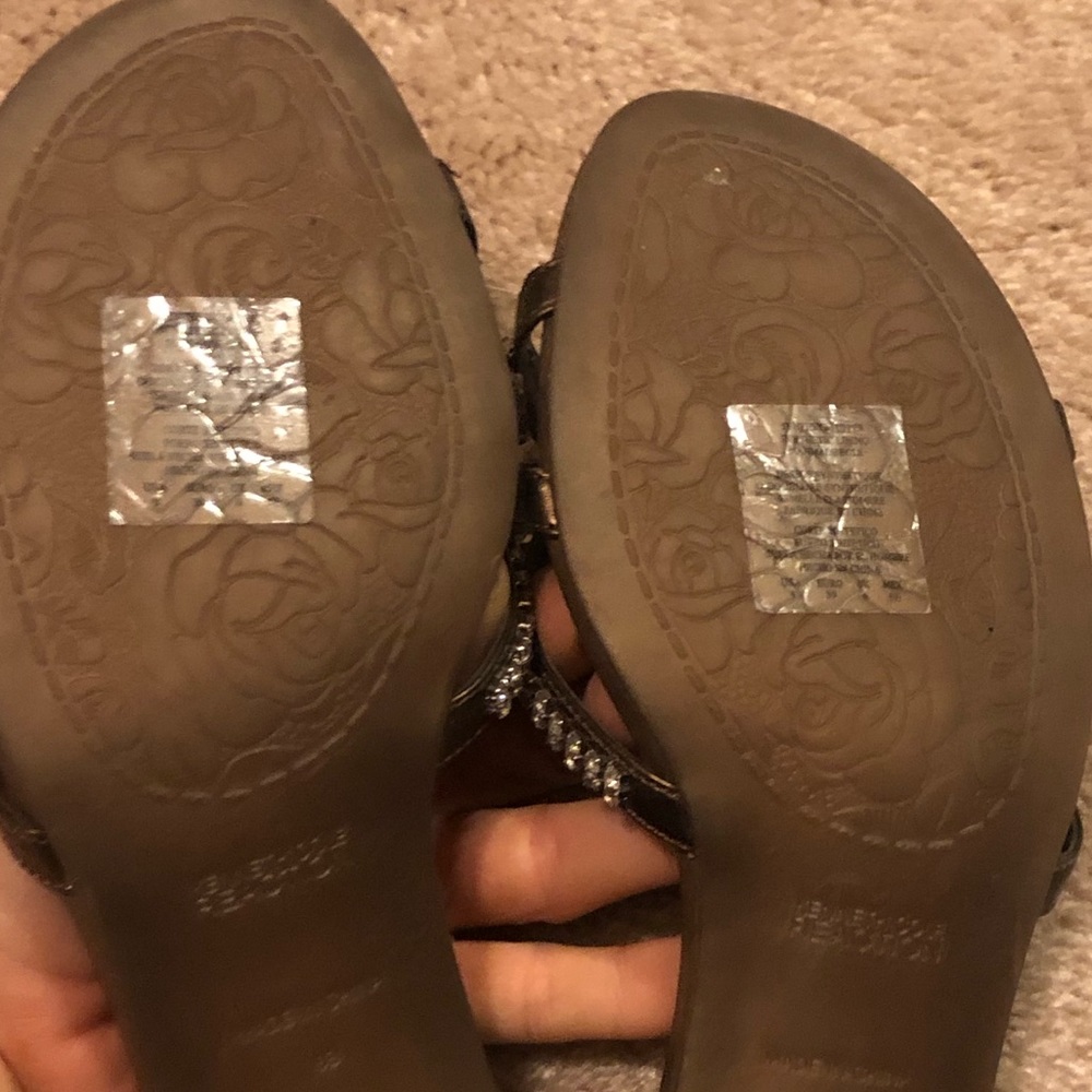 Embellished Kitten Heel Slide View 3